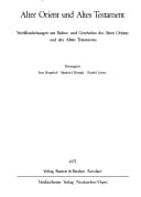 Ugarit-Bibliographie 1967/71