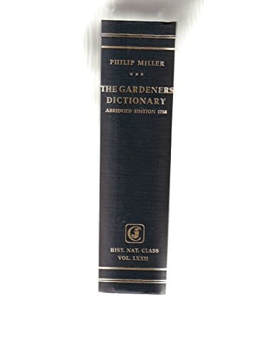 Gardener's Dictionary