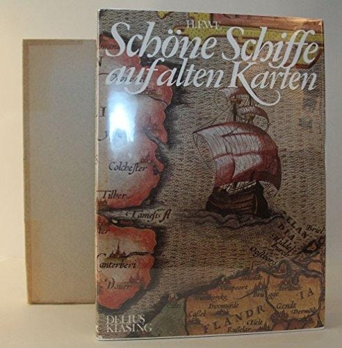 Schöne Schiffe auf alten Karten