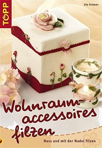 Wohnraumaccessoires filzen Nass und mit der Nadel filzen