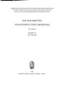 Inschriften griechischer Städte aus Kleinasien Die Inschriften von Kyzikos und Umgebung, T. 1 : Grabtexte