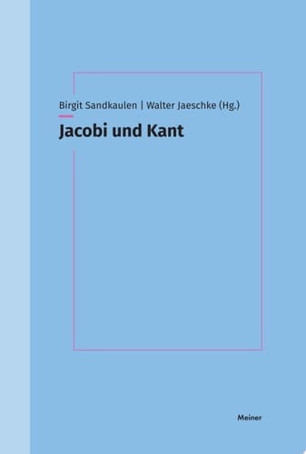 Jacobi und Kant