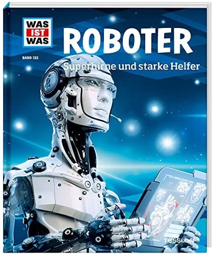 Roboter Superhirne und starke Helfer