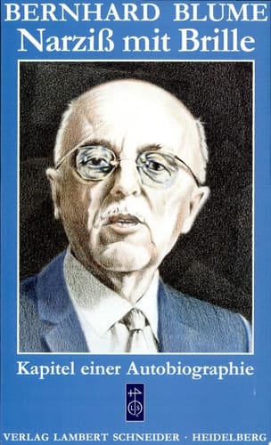 Narziss mit Brille Kapitel einer Autobiographie