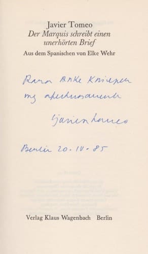 Der Marquis schreibt einen unerhörten Brief. Roman