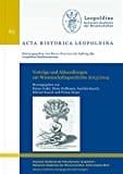 Vorträge und Abhandlungen zur Wissenschaftsgeschichte 2013/2014