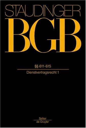 §§ 611-615 (Dienstvertragsrecht 1)