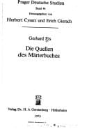Quellen des Märterbuches