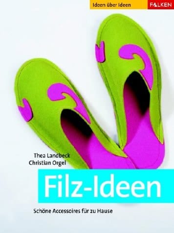 Filz-Ideen schöne Accessoires für zu Hause