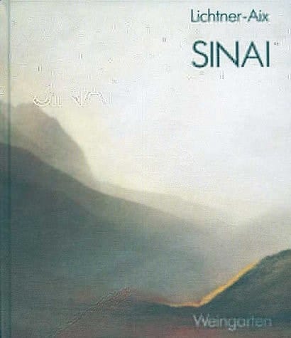 Sinai Farben einer Landschaft, Landschaft der Farbe