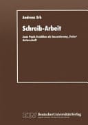Schreib-Arbeit Jean Pauls Erzählen als Inszenierung "freier" Autorschaft