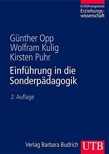Einführung in die Sonderpädagogik