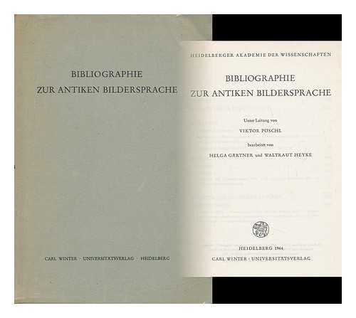 Bibliographie zur antiken Bildersprache