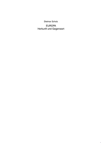 Abenteuer Europa Geschichte und Identität Europas : Aufgaben und Probleme der Europäischen Union