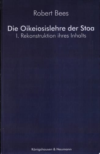 Die Oikeiosislehre der Stoa