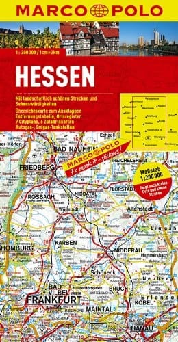 MARCO POLO Deutschland 06. Hessen 1 : 200 000
