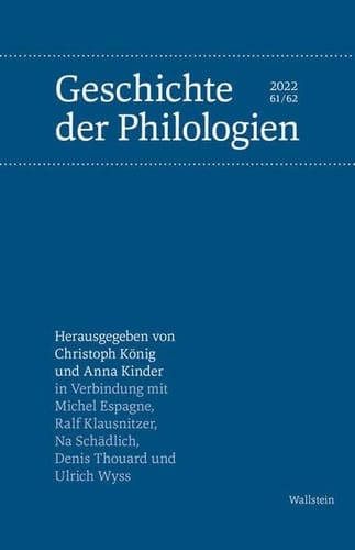Geschichte der Philologien