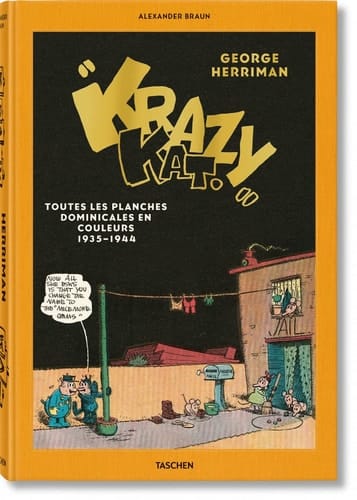 George Herriman Krazy Kat . Toutes les Planches Dominicales en Couleurs 1935-1944