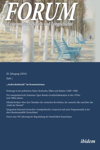 Forum fur osteuropaische Ideen- und Zeitgeschichte Jahrgang 20,1