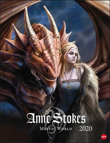 Anne Stokes Mystic World Posterkalender Kalender 2020