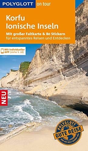 Korfu, Ionische Inseln mit großer Faltkarte & 80 Stickern für die individuelle Planung ; [mit individueller App]