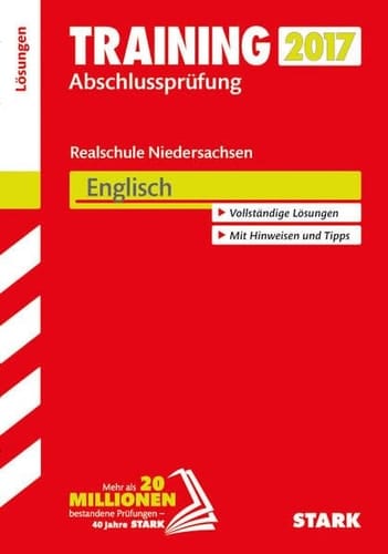 Englisch Realschule Niedersachsen 2016