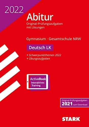 STARK Abiturprüfung NRW 2022 - Deutsch LK