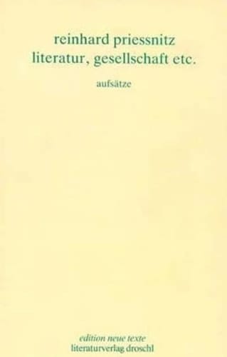 Werkausgabe / Literatur, Gesellschaft etc.