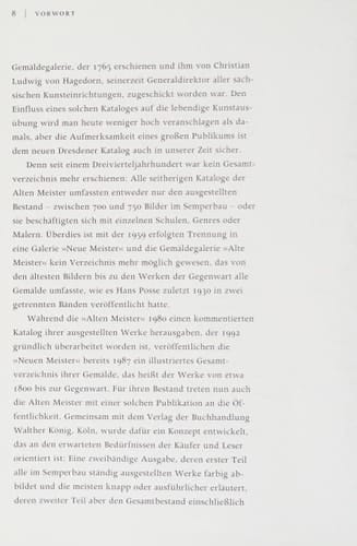 Gemäldegalerie Alte Meister Dresden Illustriertes Gesamtverzeichnis. Bd. 2