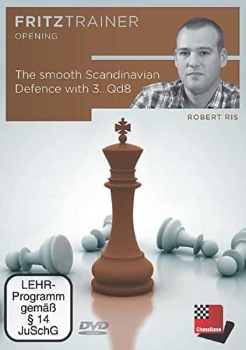 The Smooth Scandinavian Defence with 3...Qd8 Fritztrainer Interaktives Video-Schachtraining