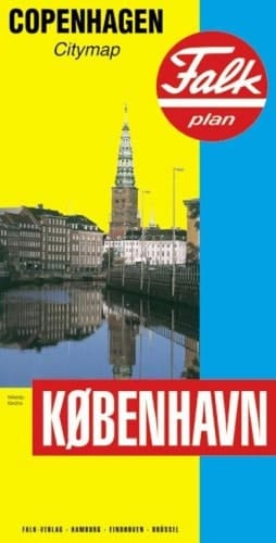 Copenhagen, citymap patentfolded =: København, stor udgave--patent-falset (Falk Plan)