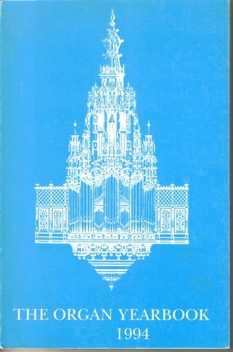 The Organ Yearbook 1994