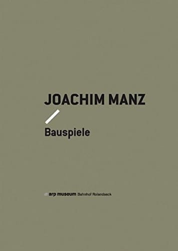 Joachim Manz Bauspiele