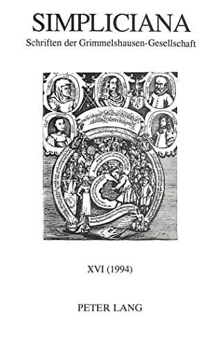 Schriften der Grimmelshausen-Gesellschaft XVI (1994)