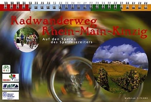 Radwanderweg Rhein-Main-Kinzig auf den Spuren des Spätlesereiters ; Maßstab 1:75000
