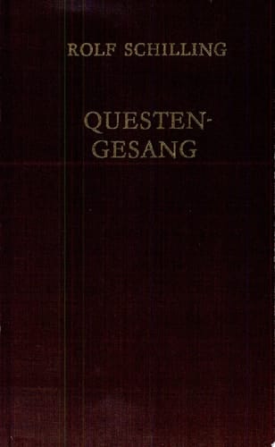 Questengesang Gedichte [1981 bis 1987]