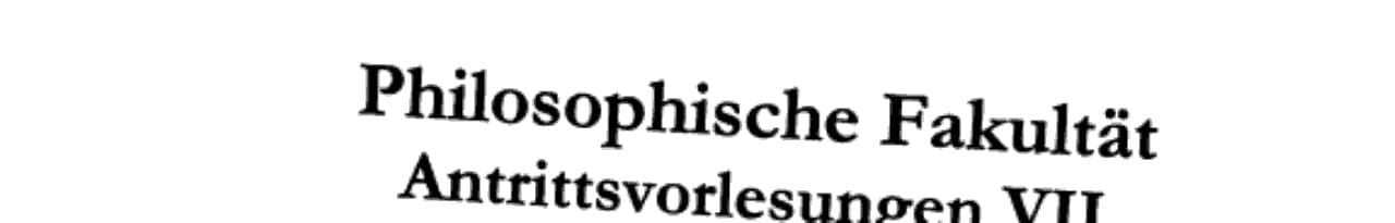 Philosophische Fakultät Antrittsvorlesungen. 18. Januar 2000 bis 27. November 2001 : mit dem Festakt zur Ehrenpromotion von Joachim Gauck am 24. April 2001