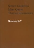 Statements 7