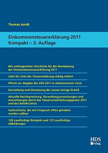 Einkommensteuererklärung 2011 kompakt