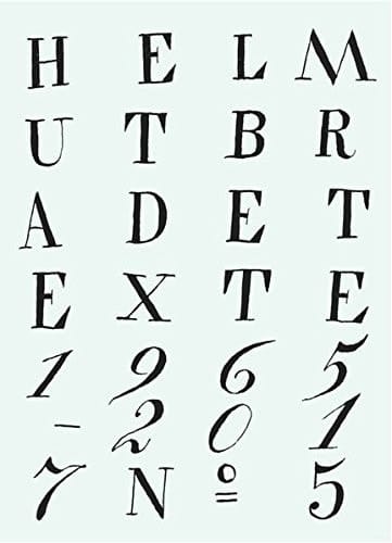 Ich zeichne noch Buchstaben Texte 1965-2017