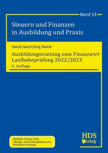 Ausbildungstraining zum Finanzwirt - Laufbahnprüfung 2022/2023