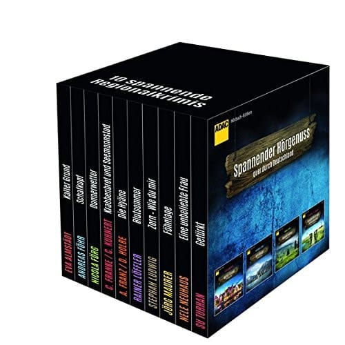 ADAC Hörbuch-Edition Regionalkrimis 2017
