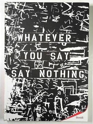 Whatever You Say, Say Nothing Spring/Summer Book Catalogue