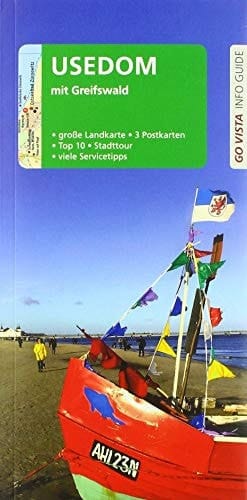 GO VISTA: Reiseführer Usedom Mit Faltkarte und 3 Postkarten
