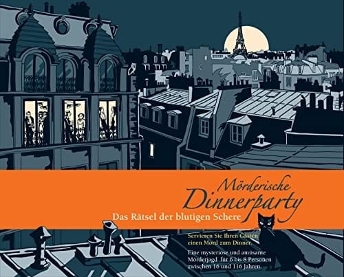 Das Rätsel der blutigen Schere: Mörderische Dinnerparty
