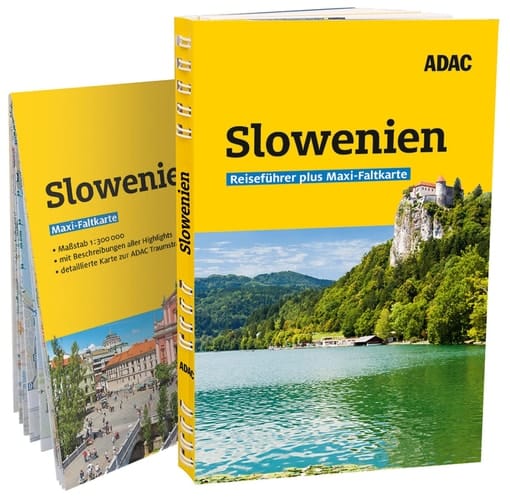 ADAC Reiseführer plus Slowenien Mit Maxi-Faltkarte und praktischer Spiralbindung