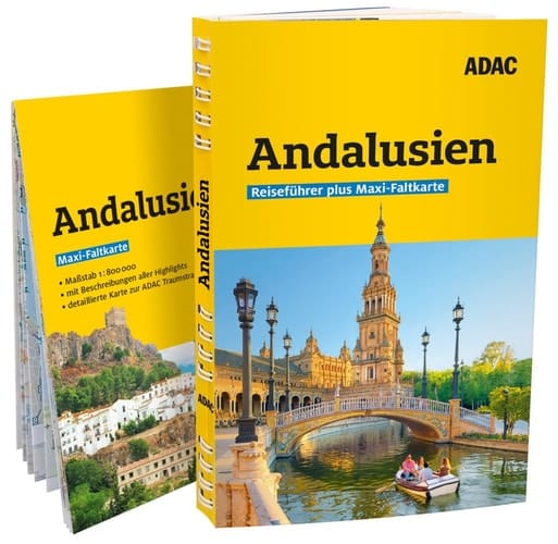 ADAC Reiseführer plus Andalusien Mit Maxi-Faltkarte und praktischer Spiralbindung