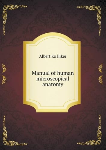 Manual of human microscopical anatomy