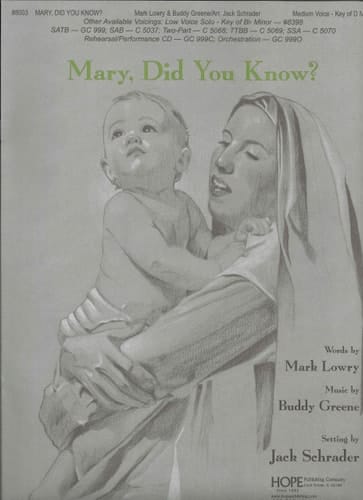 Mary Did You Know?