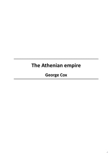 The Athenian empire